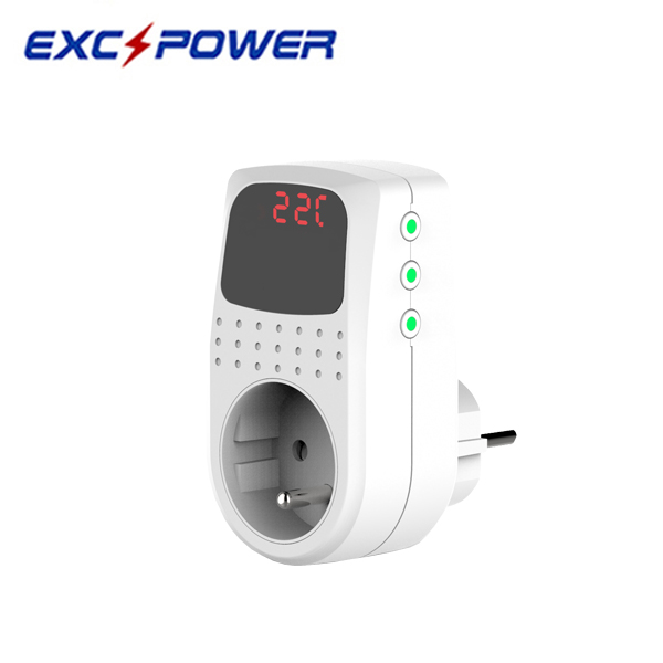 EP-098-F French Standard 220V 16A Voltage Surge Protector for Air Conditioning and Freezer